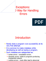 Unit 3 - Exception Handling