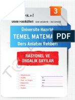 Temel Matematik Dersi Rasyonel Ve Ondalik Sayilar Konu Anlatimi Ve Ornekleri