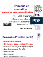 3 Cours Algorithmique Et Programmation 2019 2020 Notions de Base