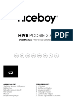 Niceboy Manual Hive Podsie 2021