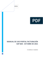 Manual de Uso Portal Facturación SAP B2B_Octubre 2021_V1