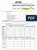 PIQ Form (Blank)