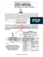 G.O.F. 3-2024. Reforma de DISPOSICIONES GENERALES - CONDICIONES TÉCNICA DE LA FEDEAV (11-4-2024)