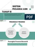 Uji Coba Sistem Presensi Tahap 3