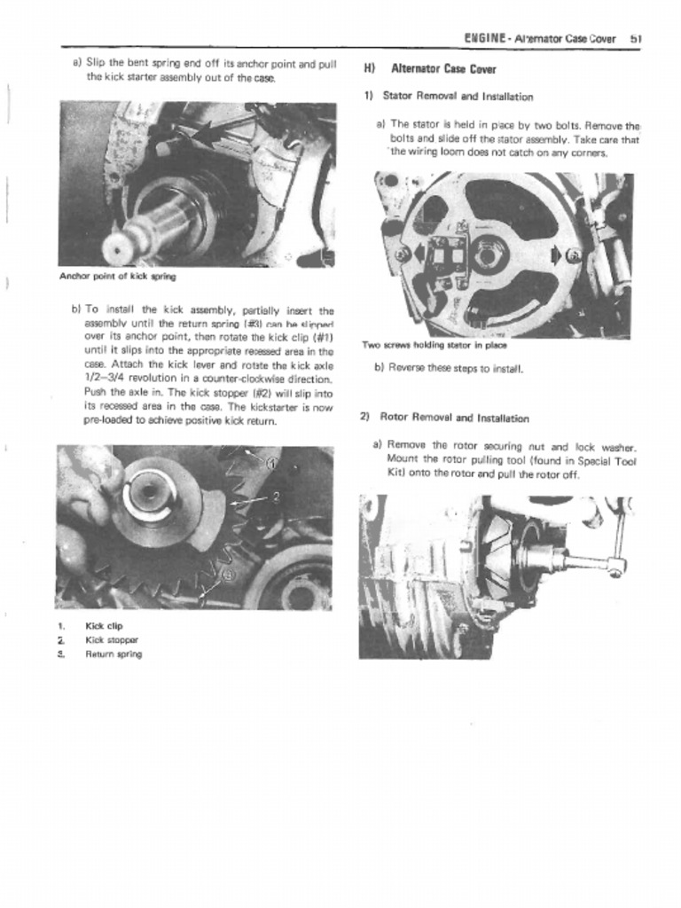 1981 YAMAHA VIRAGO 750 SERVICE MANUAL PDF visual data 7