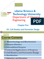 Cell Kinetics and Fermenter Design