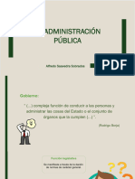 Derecho Administrativo SESION 02 - La Administración Pública