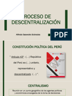 Derecho Administrativo SESION 03 - Proceso de Descentralización