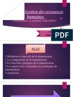 Module1:Gestion Des Ressources Humaines: Chapitre4: La Rémunération