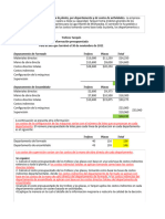 Costeo Simple, Por Departamentos y ABC