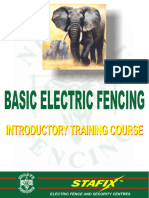 Basic Electric Fencing Training Course