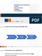 Prosedur Re Online Matrikulasi MSi FEB GENAP 2023