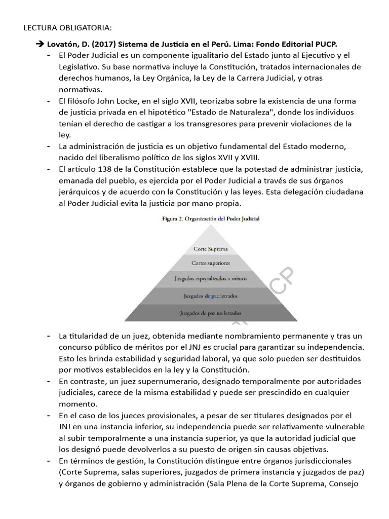 Lectura Obligatoria | PDF | Judicaturas | Tribunal Supremo de los ...