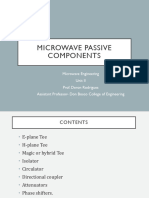 Microwave Passive Devices