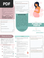 Modelo de Plano de Parto | PDF | Parto | Medicina Clínica