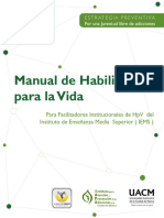 Manual de Habilidades para La Vida