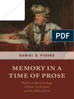 Memory and Prose Hebrew
