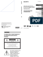 Operating Guide: DCR-DVD108/DVD308/ DVD608/DVD708