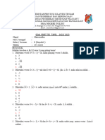 PREE TES X Matematika (Kadek Sutami,S.pd)