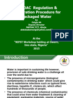 Ozigisaa Nafdac Regulation Registration Procedure For Packaged Water 1