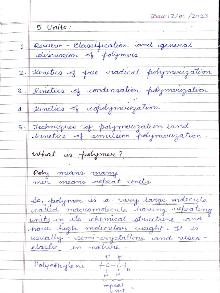 Che 516 Notes Part 1 Pdf