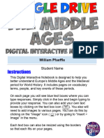 Ccccccopy of Middle Ages Digital Interactive Notebook