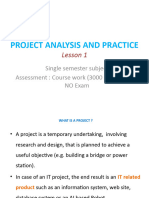 Project Analysis and Practice 2023 - Lesson 1