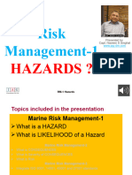 Risk Management-1: Hazards ?