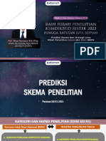 Advanced Materi - PREDIKSI SKEMA PENELITIAN