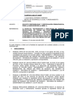 Informe #00-2023 - Informe Disponibilidad y Certificacion San Pedro