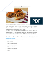 Receta de Pan de jamón venezolano