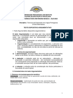 Texto Expositivo-Argumentativo