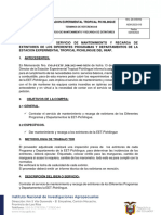 Estacion Experimental Tropical Pichilingue: Nro. de Informe ADM-2023-016 Fecha 03/04/2023