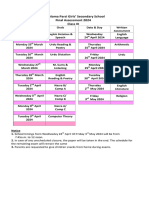 FTA Syllabus For Grade III