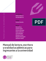 NAVARRO Federico y APARICIO Graciela - Manual de Lectura Escritura y Oralidada Academicas para Ingresantes A La Universidad
