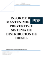 Informe Mantenimiento Potosi