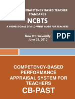 NCBTS Guide to National Teacher Standards