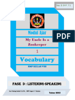 Modul Ajar: Vocabulary