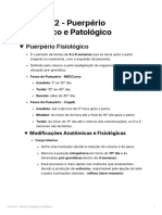 Tutoria 02 - Puerpério Fisiológico e Patológico
