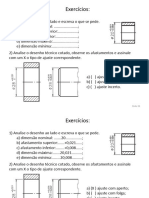 1 Tolerância Dimensional R