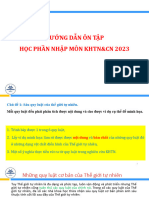 Hướng dẫn ôn tập Nhập môn khoa học tự nhiên và công nghệ 