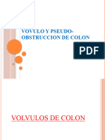 Vovulo y Pseudo-Obstruccion de Colon