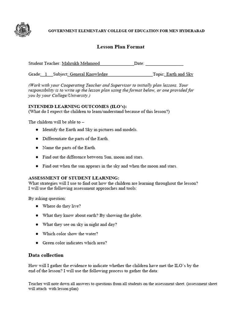 earth-and-sky-lesson-plan-for-class-1-pdf-educational-assessment