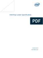 Intel Key Locker Specification