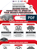CPM Asia - Leveraging Digital Marketing To Speed-Up Your Brand's Perfomance