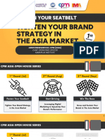 CPM Asia - Fasten Your Seatbelt - Brand Strategy