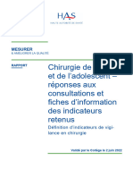 Document Complementaire Chirurgie de Lenfant Et de Ladolescent