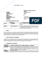 Silabo de Economia y Negocios Internacionales