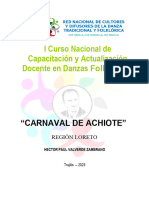 Monografía - Región Loreto - Carnaval de Achiote