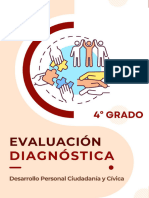 Prueba Evaluación Diagnostica DPCC 4° Grado